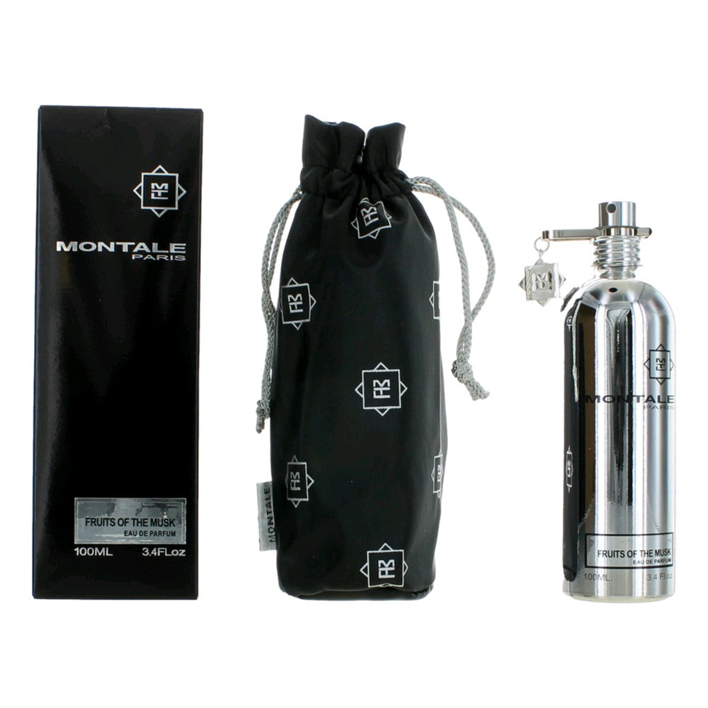 Bottle of Montale Fruits of the Musk by Montale, 3.4 oz Eau De Parfum Spray for Unisex